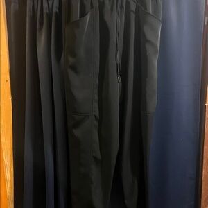 Avec Les Filles Black Straight leg, utility pants